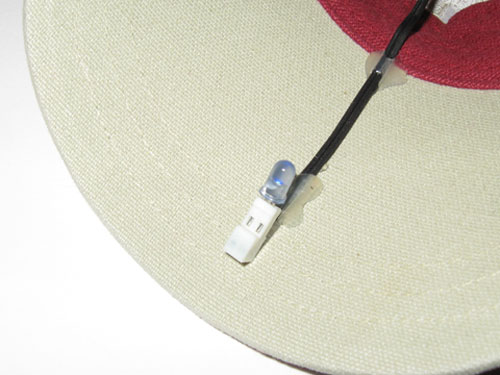 Blue LED Hat