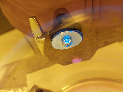 Washers for DIY Amber Toms like Ludwig Vistalite