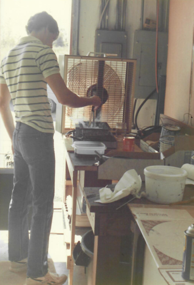 Arrick Computer Roger soldering dClocks