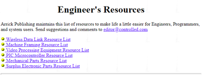 Engineering Resources Controlled.com