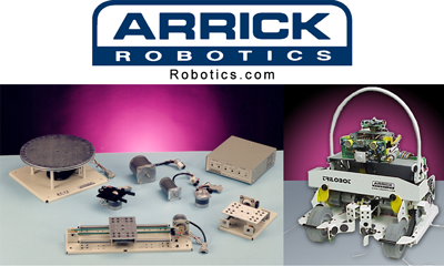 Arrick Robotics - Motion Control and Mobile Robots - 1987-2018