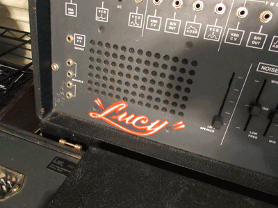 ARP 2600 Synthesizer Named Lucy