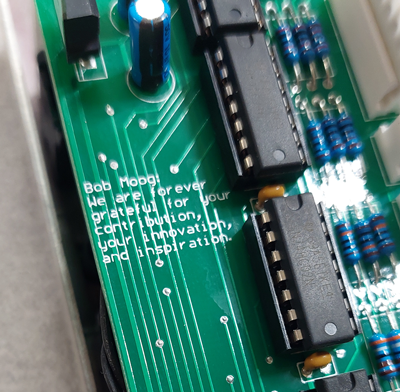 Q962 switch module message to Bob Moog