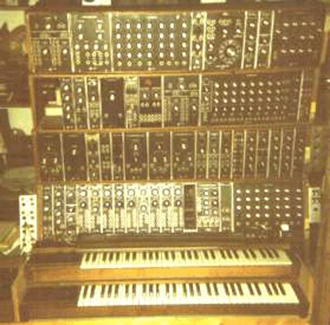 Vintage Moog Modular Synthesizer with NYC SSN