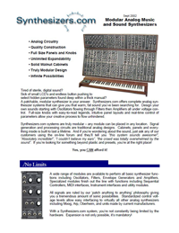 Synthesizer.com brochure catalog