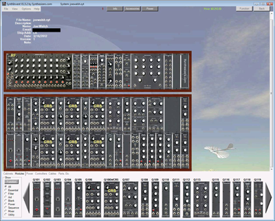 Synthesizer.com Joe Walsh system