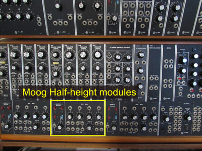 Moog half-height modules
