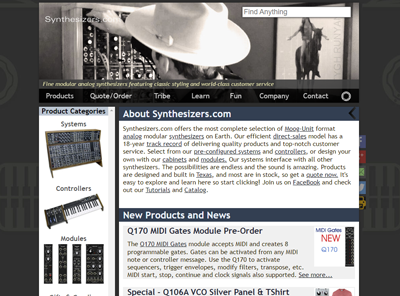 Synthesizer.com QFind